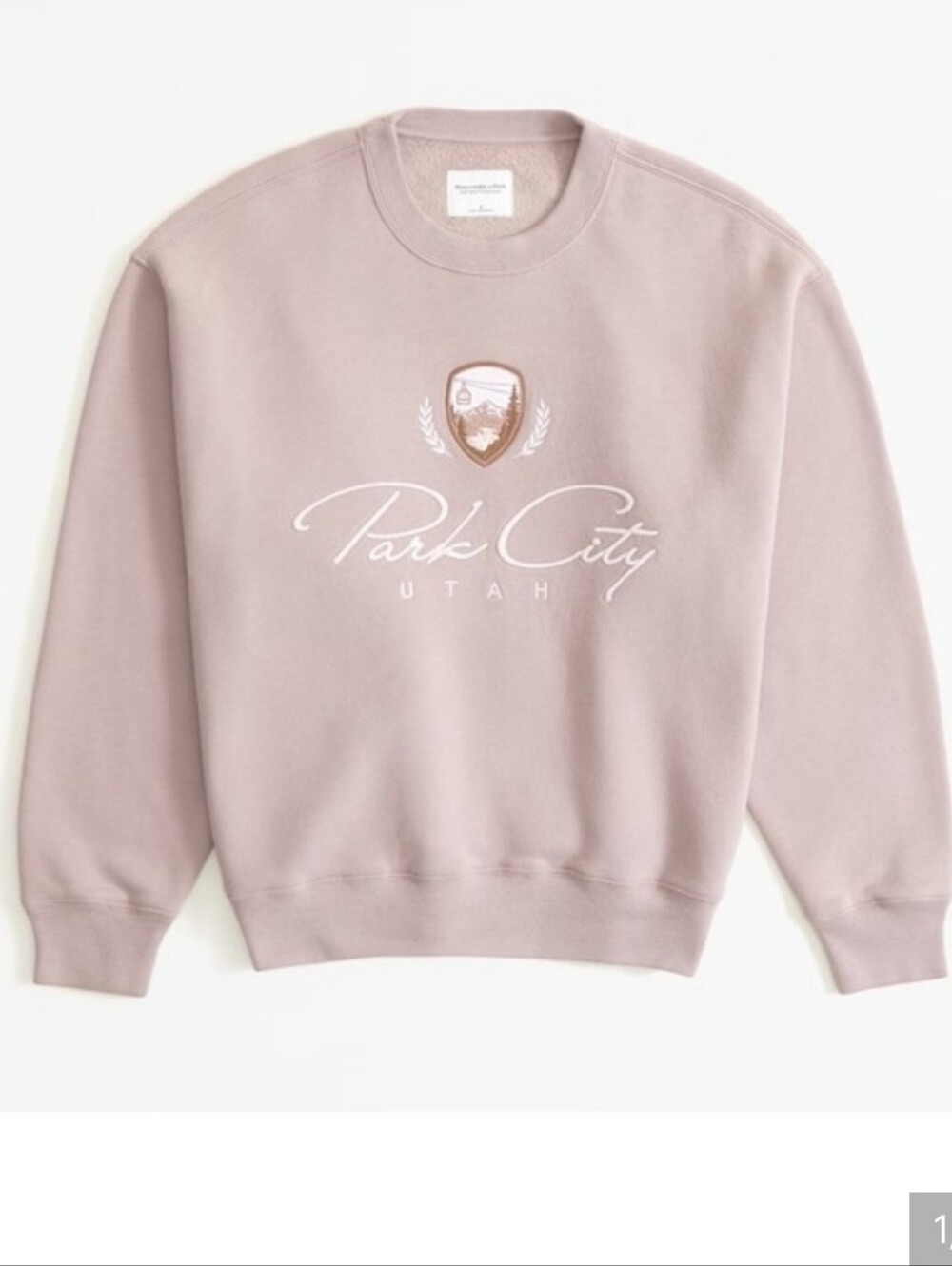 Abercrombie & Fitch Ski Sweatshirt Park City Utah Sz Large